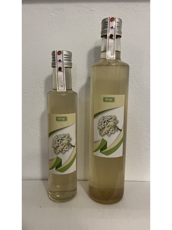 Naravni sirup iz bezga z dodatkom vrtnice Teasing Georgia 500 ml