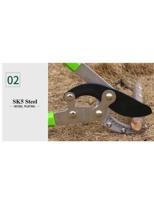 Teleskopske vrtne škare za obrezivanje jačih grana-+POKLON Vrtlarske rukavice s kandžama